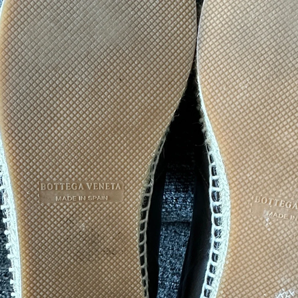 Bottega Veneta black leather